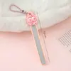 Linda Lima de Uñas de Dibujos Animados Shin-Chan de PP, Lima Pulidora y Abrillantadora para Niñas, Lima para Arte de Uñas, Tira de Lijado para Manicura con Cadena de Cuentas