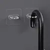 Gancho de baño simple y conveniente, estante para champú sin taladro, gancho adhesivo