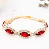 Joias Transfronteiriças Femininas Simples Pulseira de Strass Marquise Pulseira de Joias Simples Fabricante Atacado B026