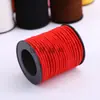 Cuerda de terciopelo coreano de 3 mm x 10 m Accesorios de enrollado de terciopelo coreano hechos a mano Material para pulsera tejida con borla al por mayor