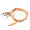 Cabo Testador de Plug de Áudio 3.5 para Garra Jacaré, Cabo de Garra de Teste, Cabo de Garra Condutiva