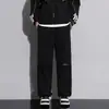Pantalones casuales para hombre combinan con todo Primavera Juventud pantalones deportivos casuales rectos sueltos suaves cómodos pantalones de pierna ancha para hombre