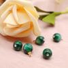 Botones de resina de color sólido con pata alta, cuentas redondas de ojo de gato incrustadas de diamantes de 10 mm en stock, botones decorativos para camisa, suéter, cheongsam, Jane
