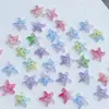 Nuevos Cristales para Uñas Charms de 26 Letras Estrella de Mar de Dibujos Animados Charms Acrílicos Estrella de Cinco Puntas Decoraciones de Uñas Portátiles Venta al por Mayor