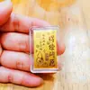 Adesivo de celular estilo Shuibei em ouro puro 999 com motivos de dinheiro e ovelhas, acessório criativo para atrair clientes, brindes no atacado