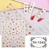 Zhengxiang Nuevo Internet Rojo INS Día de San Valentín Amor Pegatina 3D para Uñas Bronceado DIY Arte de Uñas amor Pegatina de Uñas con Huella de Labios
