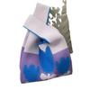 Bolso Nuevo de Punto Floral, Bolso Tote de Gran Capacidad, Bolso Chaleco, Bolso de Hombro, Bolso de Hilo, Bolso Tulipán, Bolso Cruzado