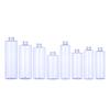 Botella de plástico transparente con pulverizador de PET, desinfectante de agua para cosméticos, 250 ml, 300 ml y 500 ml