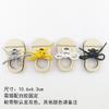 Tablero de Actividades para Bebé Accesorios DIY Engranaje Reloj de Madera Tablero de Combinación de Encaje Material de Jardín de Infancia Accesorios de Madera