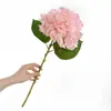 Flor Artificial Hortênsia Toque Realista 3D 176 Peças Decoração de Hotel Arranjo Floral Decoração de Casamento Filme de Flor Artificial Hortênsia