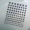 Pegatinas de Uñas Artísticas Nuevas Transfronterizas al por Mayor Dos Tonos Estampado en Caliente Plata Flores Caladas Trébol de Cuatro Hojas 3D Impermeables Parches para Uñas