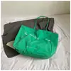 Bolsa Tote Nova Verão 2025 Estilo Coreano Nicho Bolsa Grande de Lona para Mulheres Bolsa de Mão Ombro Nicho Ins