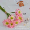 Buquê de Margaridas Artificiais de Mão para Decoração de Casa, Arranjo Floral Suave, Arte de Flor Artificial de Margarida Pequena, Arte Floral para Vitrine