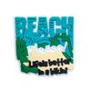 Série Praia de Verão Tamanco Acessórios DIY Charms de Sapato de Borracha Macia Pvc Acessórios para Bolsa de Praia Ornamentos de Flores Fivelas de Sapato de Jardim
