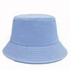 Chapéu de Pescador 100% Algodão com Estampa de Logo, Chapéu Bucket Pai e Filho para Caminhada ao Ar Livre, Chapéu Bucket Liso de Algodão Cor Sólida Masculino, Atacado Feminino