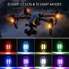 Luces de Aeronave de Colores Intermitentes Transfronterizas Luces Intermitentes Modificadas para Motocicleta Luces de Atmósfera para Coche Luces Decorativas de Advertencia para Vehículos Eléctricos