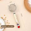 Cuchara Filtro Dopamina 304 Oreja Única Doble Oreja Colador Filtro para Leche de Soya Jugo Colador de Cocina Horneado Azúcar Glas Harina