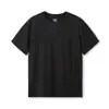 Camiseta Casual Masculina Elástica com Gola Redonda, Macia e Delicada para o Verão, de Secagem Rápida e Respirável, Versátil Camiseta de Manga Curta para Esportes ao Ar Livre