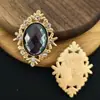Nova placa de flor de liga fivela de diamante sapatos roupas bolsa joias acessórios de liga fabricantes de joias diy vendendo ouro