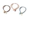 Diadema Casual Colorida Elegante Diseño Nicho Liga para Cabello Cola de Caballo Alta Banda Elástica para Cabello Cuerda para Cabello de Perlas Accesorios para el Cabello