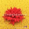 Flor de tela hecha a mano de 6 cm materiales para accesorios para el cabello DIY accesorios para ropa de niños accesorios flores de girasol al por mayor