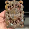 Adornos de Escultura Hueca de Cabeza de Animal Estilo Antiguo de Imitación de Jade al por Mayor, Artículos Varios de Jade Antiguo, Productos Populares para Transmisión en Vivo, Dropshipping de Dominio Privado