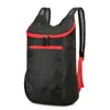 Mochila Portátil para Exteriores, Bolsa de Piel, Mochila Deportiva Ligera Plegable, Bolsa de Viaje, Bolsa de Regalo, LOGO Imprimible