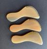 Pieza de escoba de cuerno Dial de belleza de cuerno por palo Punto de masaje raspado facial Palo para levantar el rostro Dispositivo raspador Peine raspador para ojos