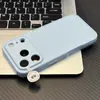 Funda Morandi de color sólido con ventana instantánea de gran visibilidad adecuada para Apple 17PRO, funda suave para iPhone 18 suave y agradable al tacto