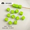 Bolsa Colorida Cubos de Queijo Pequenos Corrente para Celular Joias Brincos Pulseira Acessórios de Miçangas DIY Miçangas Soltas Coloridas