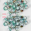 Estrellas Decorativas Navideñas que Brillan en la Oscuridad + Cambian de Color Cuentas Redondas para Árbol de Navidad 16 mm Cuentas Sueltas Materiales para Cuentas