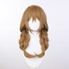 Piel de Dios Original Ye Yin Fang Nombre Lisa cos Peluca Diaria Marrón Imitación Cuero Top Estilo de Cabello Trenzado
