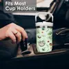 Taza Personalizada Grande de 30 oz con Asa, Patrón Creativo de Perezoso, Termo Taza de Acero Inoxidable de Doble Pared, Material 304