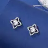 Nuevos Pendientes de Estrella Hueca con Microincrustaciones de Circonita en Cobre para Mujer, Estilo Coreano y Japonés, Pendientes de Moda Ins de Lujo Ligero con Temperamento al por Mayor