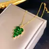 Colar de Zircônia Exquisita Micro-incrustada Versátil de Luxo Leve Europeu e Americano para Mulheres Corrente de Clavícula Simples Tendência Ins Celebridade da Internet Acessórios