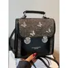 Comercio Exterior Transfronterizo Moda Baidu Bolso de Hombro Bolso Cruzado Mochila para Mujer Bolso de Mano Sencillo Bolso Cuadrado Pequeño Mochila Casual