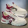 Tênis Esportivo Masculino Primavera Novo Tendência Versátil Aumenta Altura Antiderrapante Sola Grossa Resistente ao Desgaste Esportivo Casual Sapatos de Pai para Homens