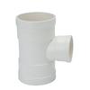 Codo en T de PVC Liansu 50 * 90 grados Tee de Agua Lisa) Tes Reductora, Tes Oblicua, Tes Forma de Botella, Unión de Tubería de Drenaje