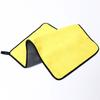 Toalha para Lavar Carro Lado Duplo Velo Coral Pano para Limpar Carro Toalha para Limpar Vidro Absorvente Sem Pelos Espessada Montada no Carro