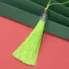 Coroa Esmaltada Borla Orelha Gelo Macio Seda Orelha Roupas Marcador de Página Pente Pingente