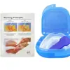 Protetor Bucal de Silicone Portátil Anti-Ronco Aparelho Dentário Dispositivo para Parar de Roncar Protetor Bucal Termoplástico Eva Anti-Bruxismo