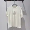 Suéter de punto con estampado de ciervo de los deseos de lana para mujer, Otoño e Invierno