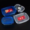 Caja especial para pesca de frutas taro color lodo transparente tazón completo polvo de hierba tostada helada caja de embalaje caja de embalaje desechable para mousse
