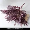 Flores Artificiales Rojas para Boda Cuidadosamente Seleccionadas, Flores Falsas de Gama Alta Color Rojo Vino Tinto, Flores Decorativas Chinas Nuevas para el Hogar