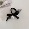 Estilo Coreano Menina Renda Pequeno Laço Floral Corda de Cabelo Simples Elegante Rabo de Cavalo Corda para Cabeça Combinável Bolas Borracha de Cabelo Tendão