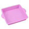 Molde de Bolo de Silicone Transfronteiriço Molde de Pão tamanho pequeno Redondo Quadrado Retangular Molde de Torrada Assar Fabricante de Gelo