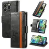 Comercio Exterior Adecuado para iPhone 18 Funda de Cuero Flip Cover Portatarjetas Transfronterizo Samsung Google Business Funda Protectora de PU