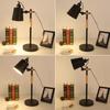 Lámpara de escritorio LED con protección ocular para estudiantes universitarios, moderna y sencilla, para dormitorio, nórdica, para aprendizaje, lámpara de lectura enchufable.