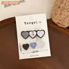 Set de Pasadores de Pelo de Lunares de Alto Valor Versátil y Femenino Clip para Flequillo de Gatito de Dibujos Animados Pasador Delgado Elegante Accesorios para el Cabello Pasador
