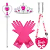 Roupa de Cosplay Barbie Sem Mangas de Duas Peças Estilo Filme Barbie Live-Action Europeu e Americano para Festa de Meninas